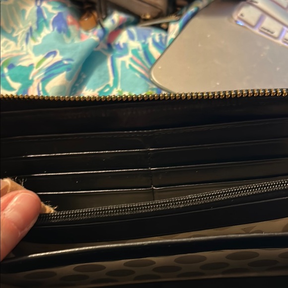Kate Spade Black Floral Wallet - Picture 7 of 7